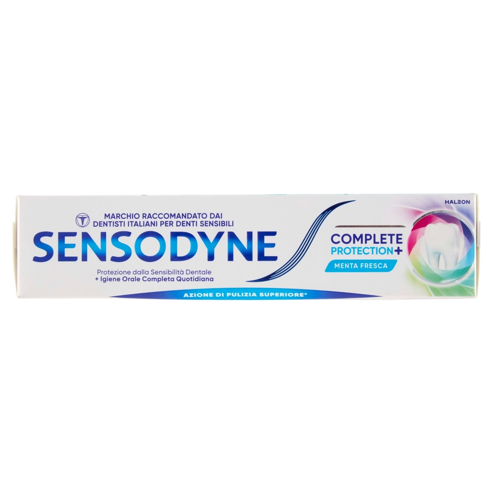 Sensodyne Dentifricio Complete Protection + Denti Sensibili Gengive Sane Alito Fresco 75 ml